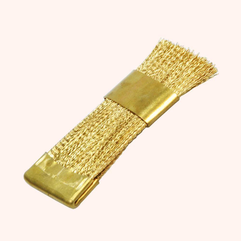 Brosse de nettoyage en laiton pour fraises - embouts