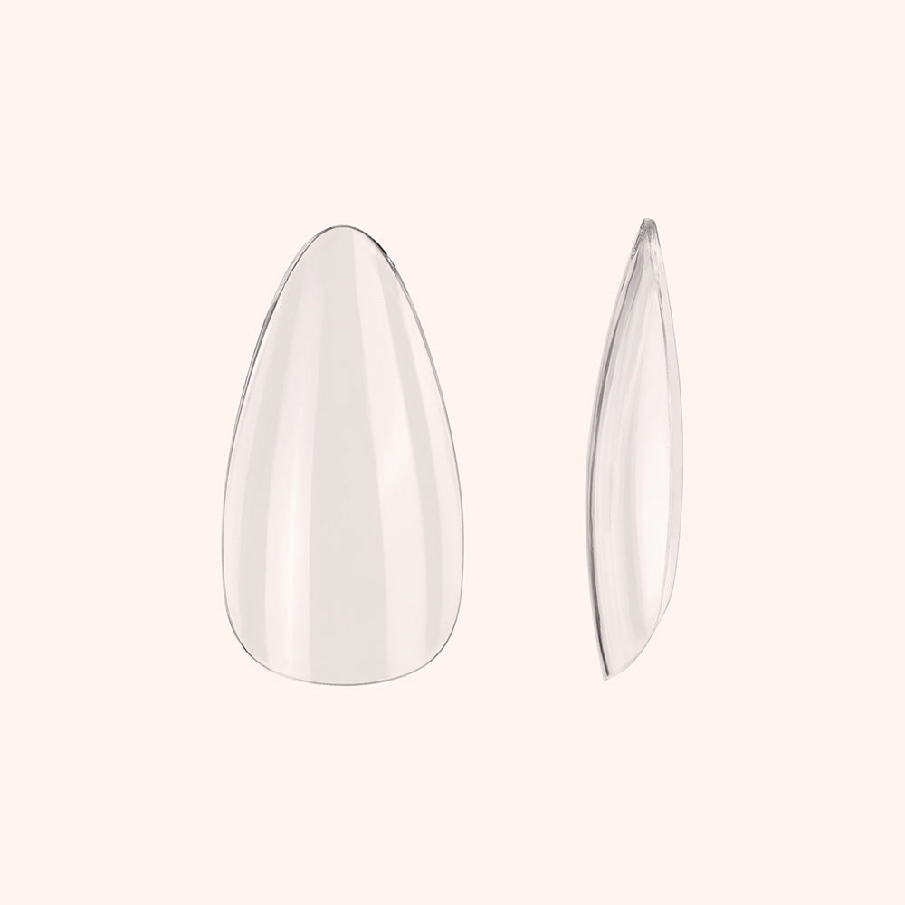 Soft Gel Nail Tips Légère/Long Almond Shape (pose américaine) 500 en coffret 2
