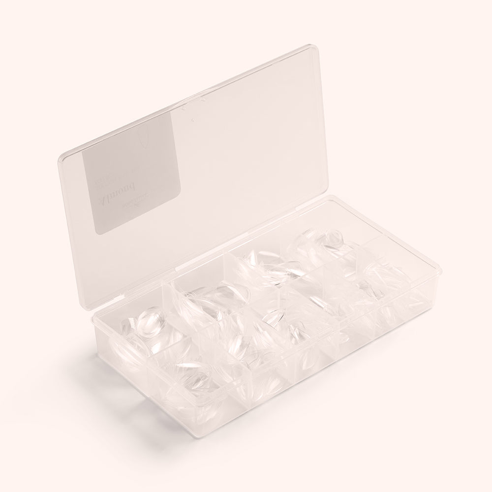 Soft Gel Nail Tips Short Almond Shape (pose américaine) 500 en coffret 3