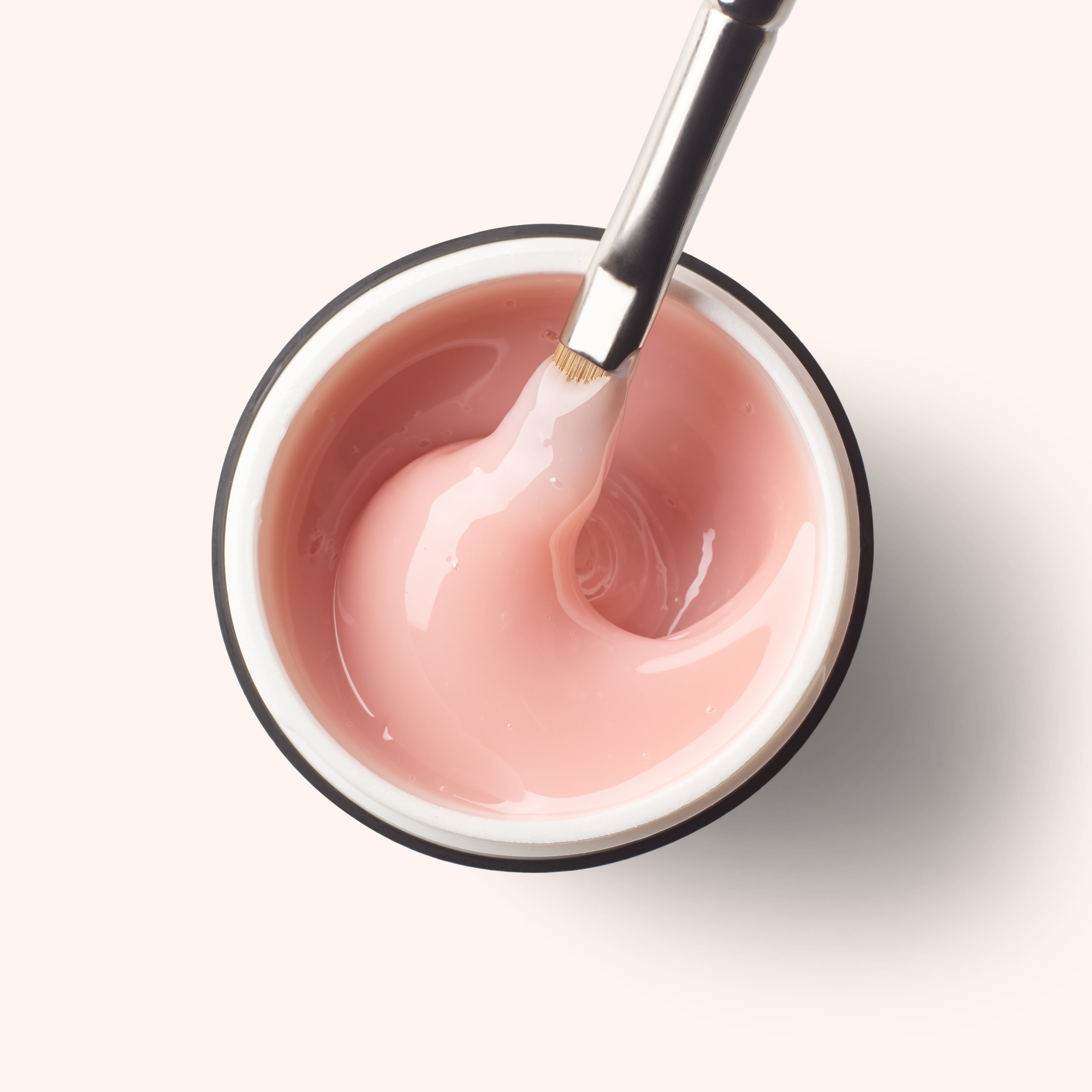 2002-30 3in1 Fiber Gel Milky Rose IMAGE 2