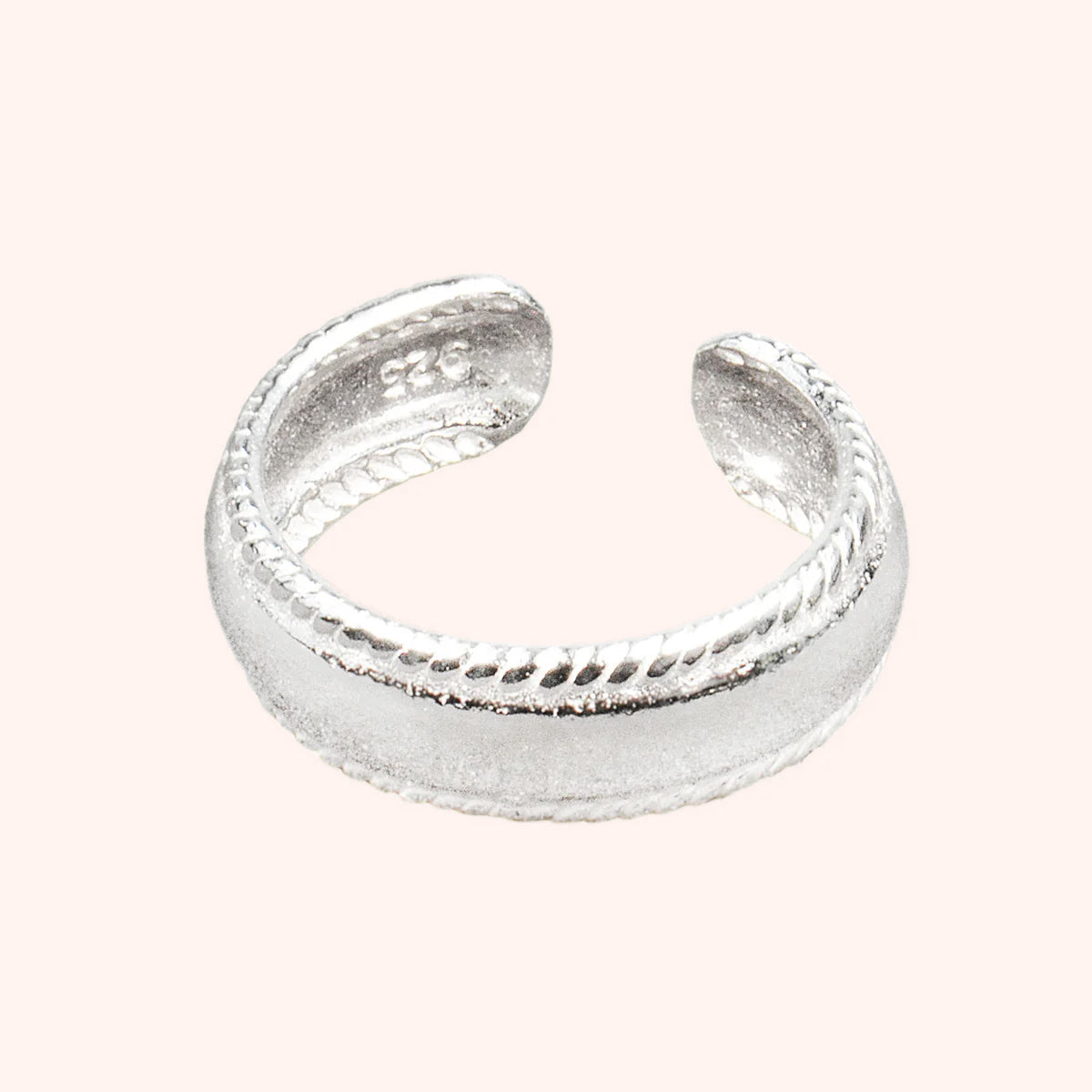 Bague trois pierres précieuses en argent sterling 925 taillé ovale Bague trois pierres précieuses en argent sterling 925 taillé ovale