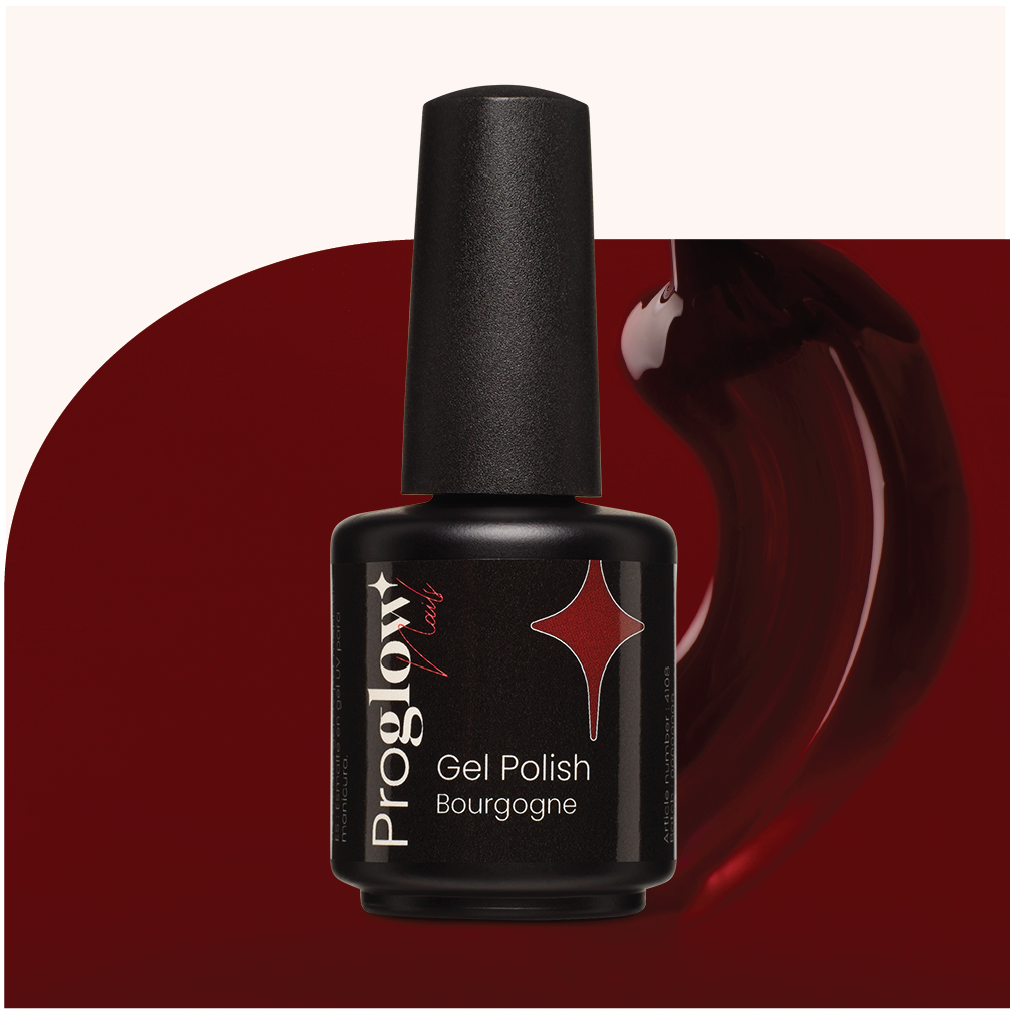 vernis semi-permanent Bourgogne couleur bordeaux chic