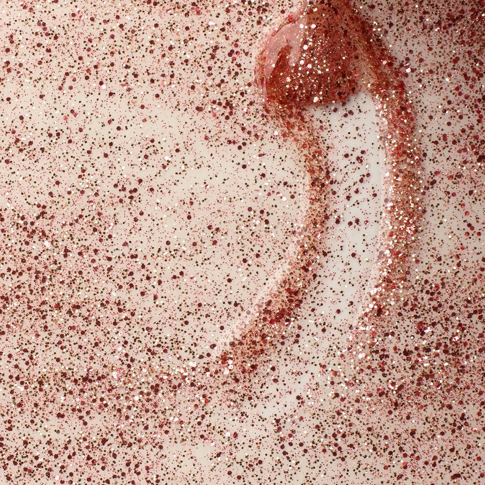 Gel Polish VSP Rose Gold Glitter 2