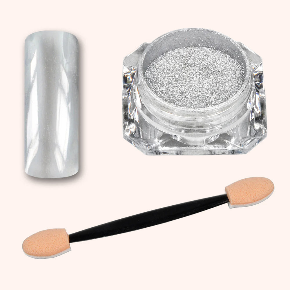 Miroir Chrome Poudre Silver