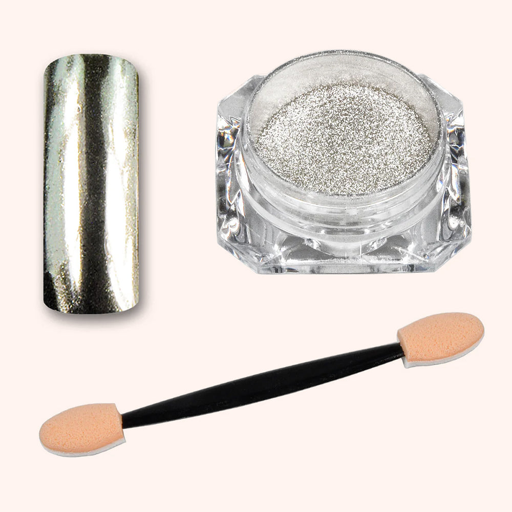 Miroir Chrome Poudre Golden Reflection