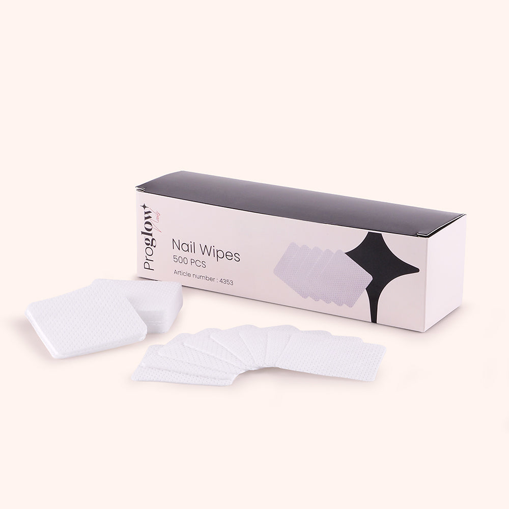 Nail Whipes 5 X 5 cm 500 pièces dans une boîte
