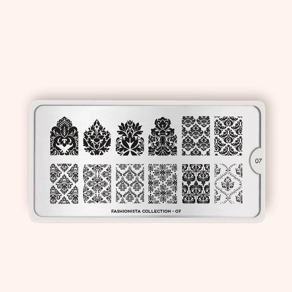 Plaque Stamping Fashionista 07 - MoYou London