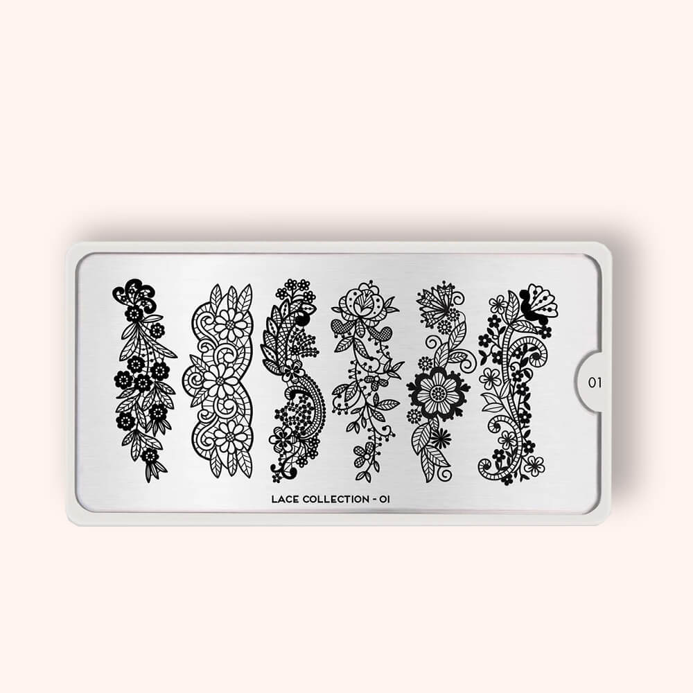 Plaque Stamping Lace 01 - MoYou London