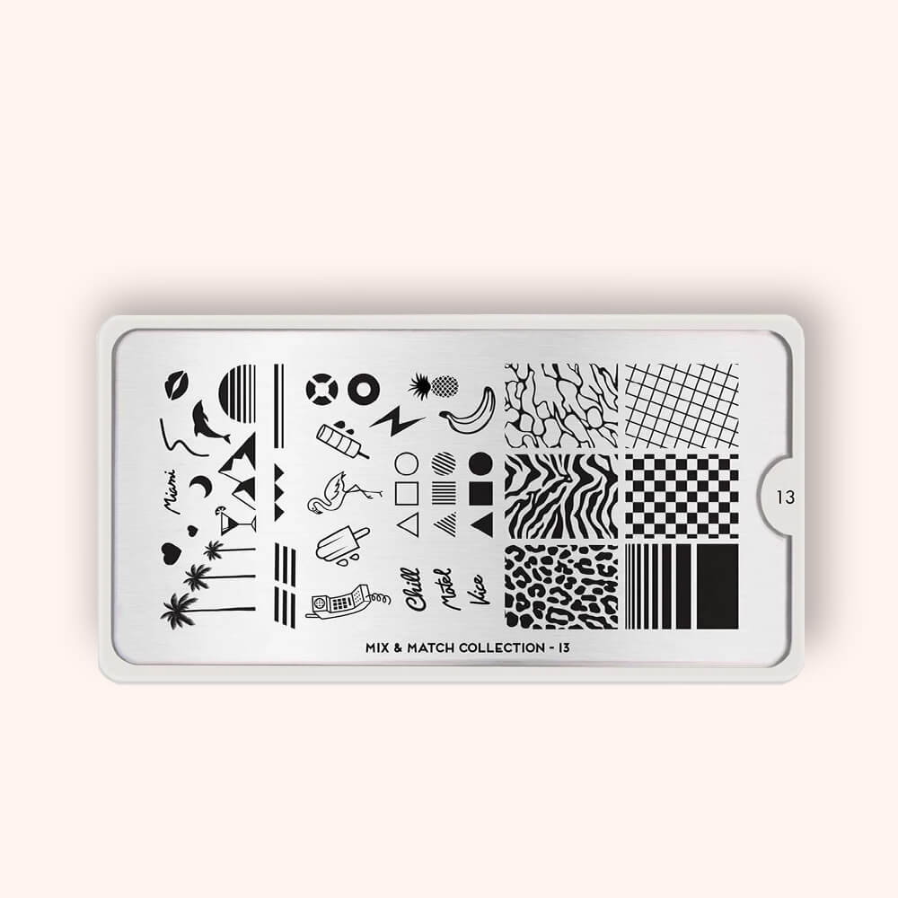 Plaque Stamping Mix and Match 13 - MoYou London