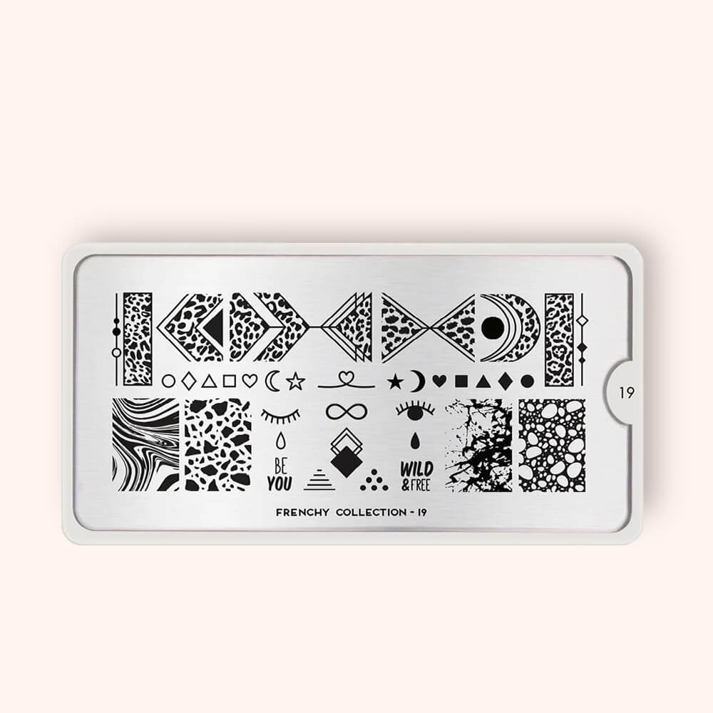 Plaque Stamping Frenchy 19 - MoYou London