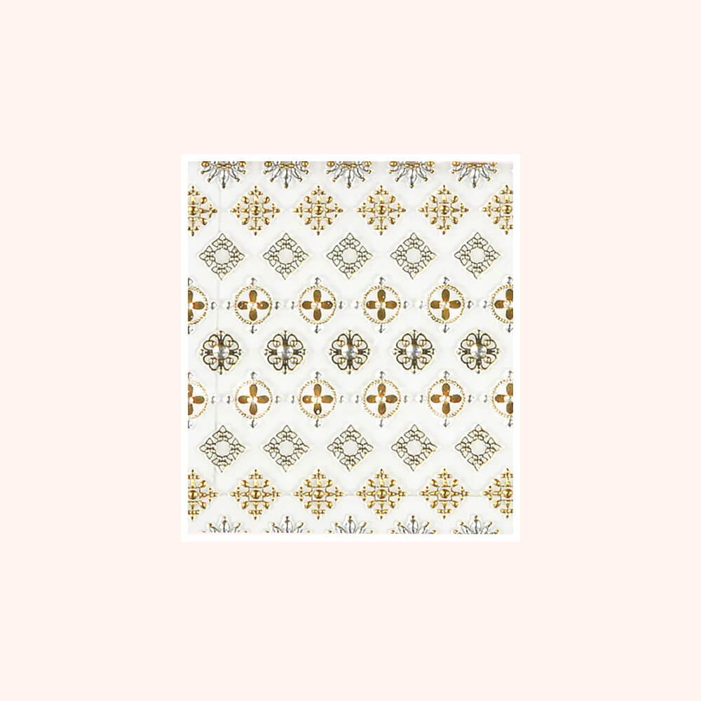 Deluxe Nail Art Sticker 12 - Glass Tiles