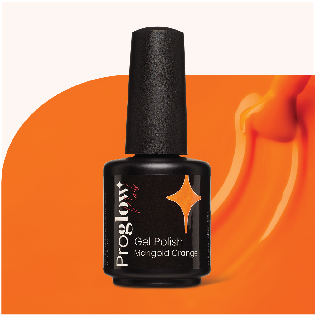 vernis semi permanent couleur orange