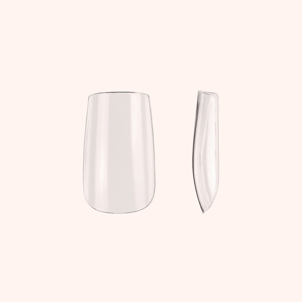 Soft Gel Nail Tips Medium Square Shape 504 en coffret 2