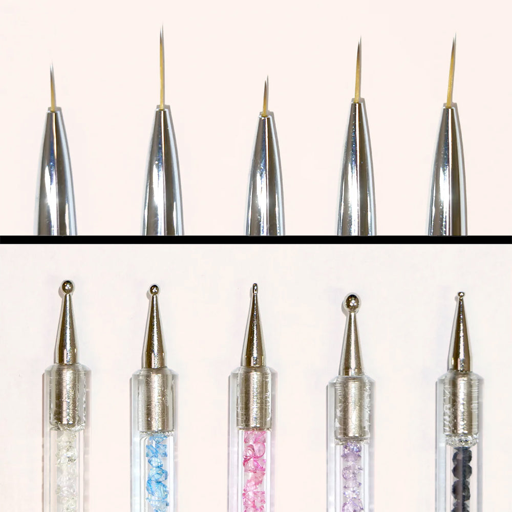 Nail Art Dotting Tools/Brush set 5 pièces