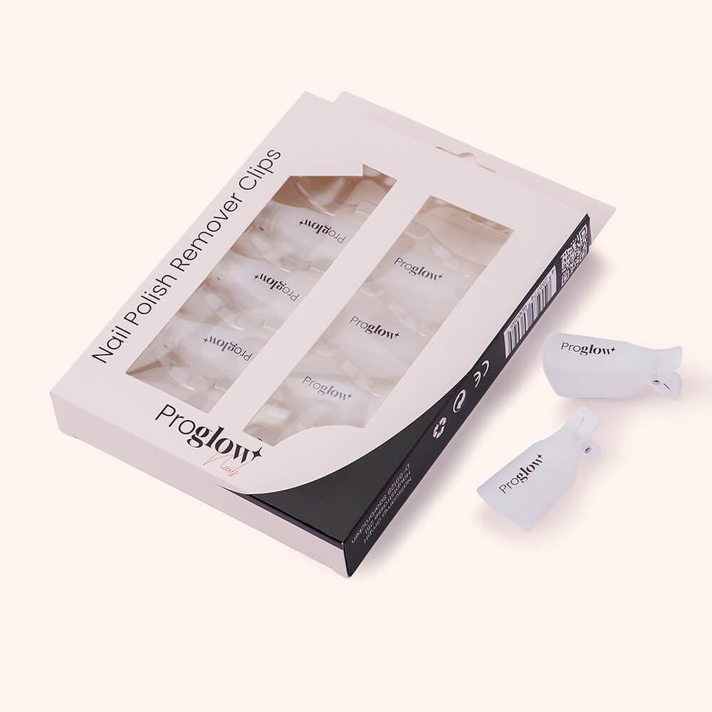 Deluxe Nail Polish Remover Clips 10 pièces Taille M