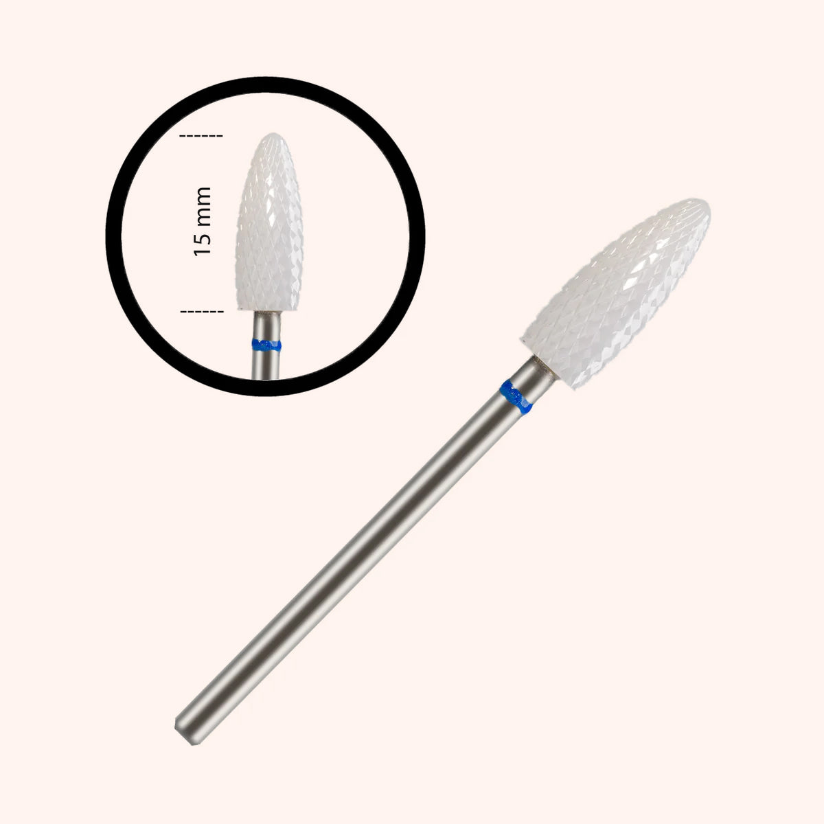 Embout Céramique Conique - Grain Moyen