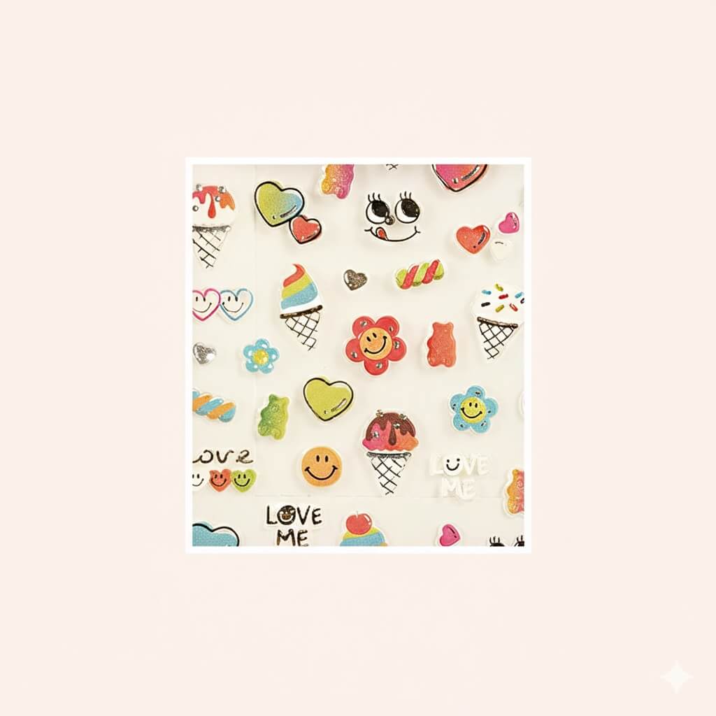 Nail Sticker Sweetie