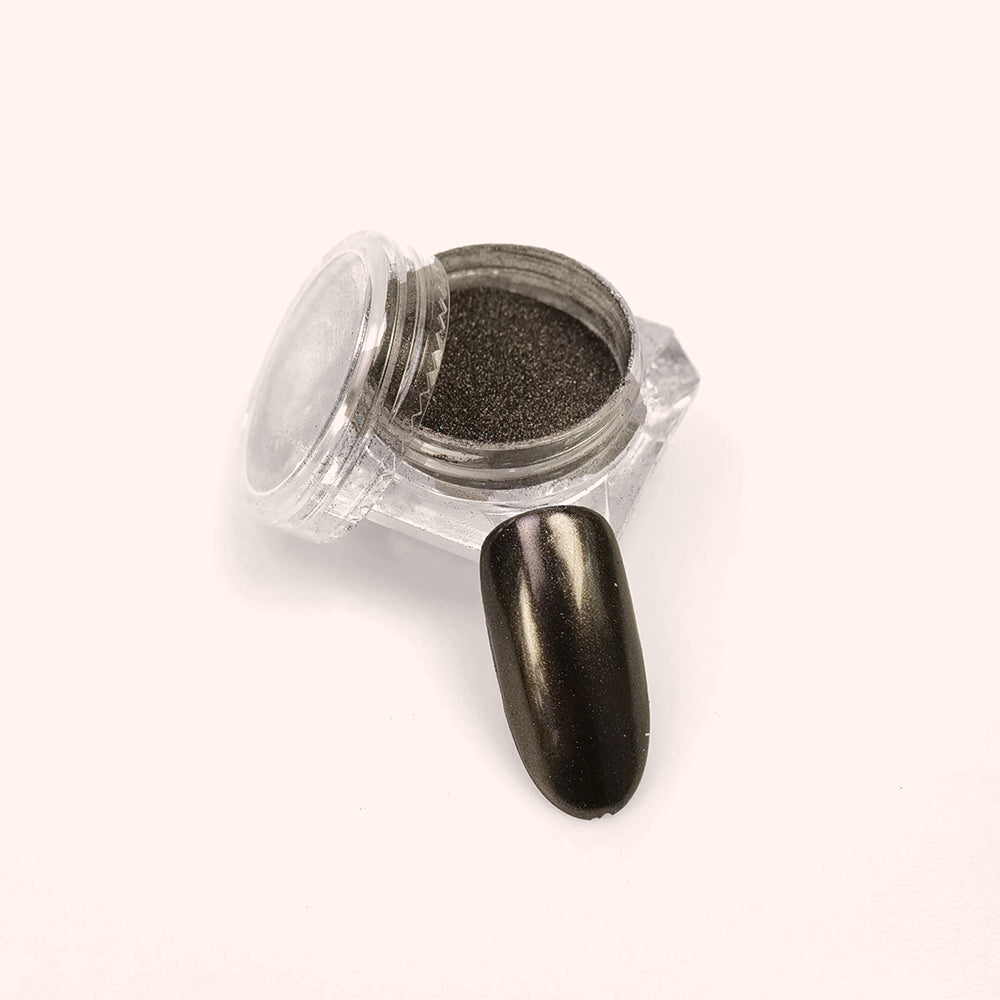 Miroir Chrome Poudre Black