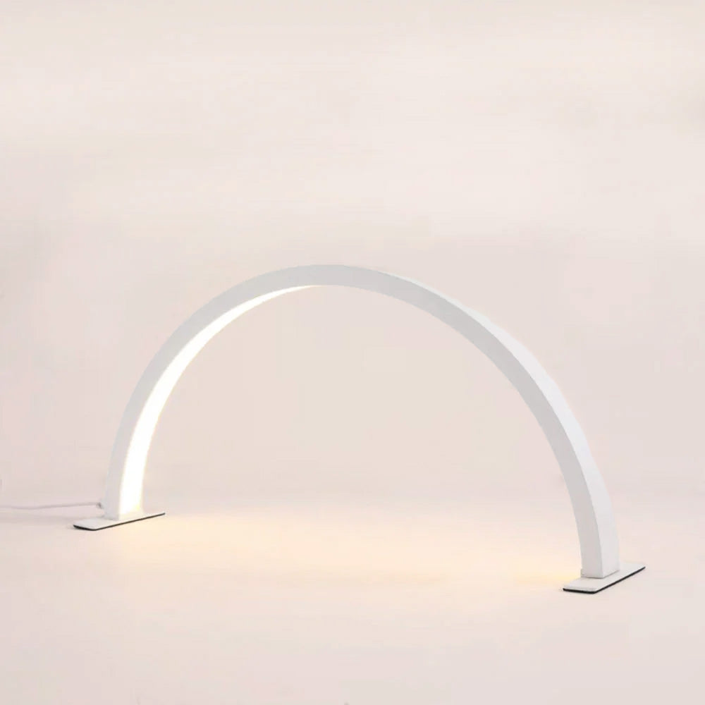 Lampe de Table arc-de-cercle White