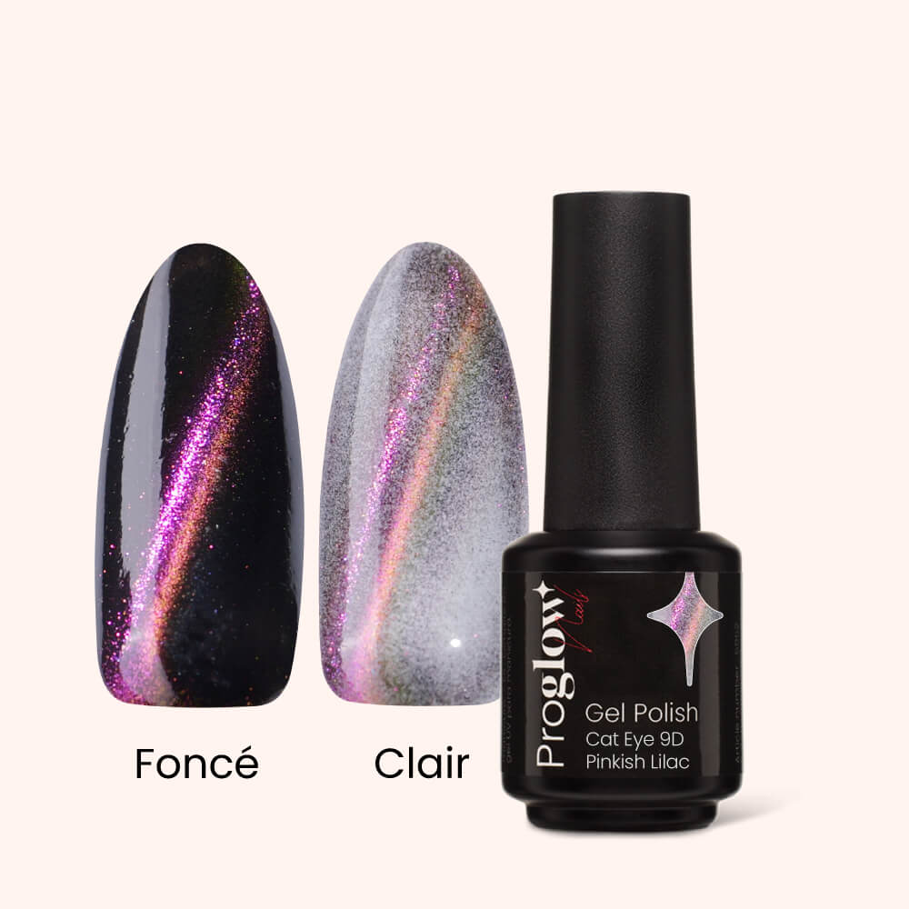 Gelpolish Cat-Eye 9D Pinkish Lilac