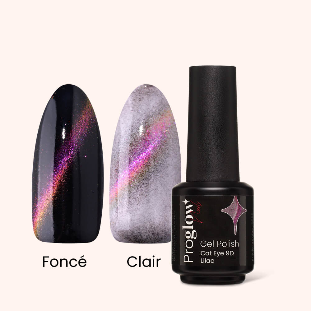 Gelpolish Cat-Eye 9D Pinkish Lilac