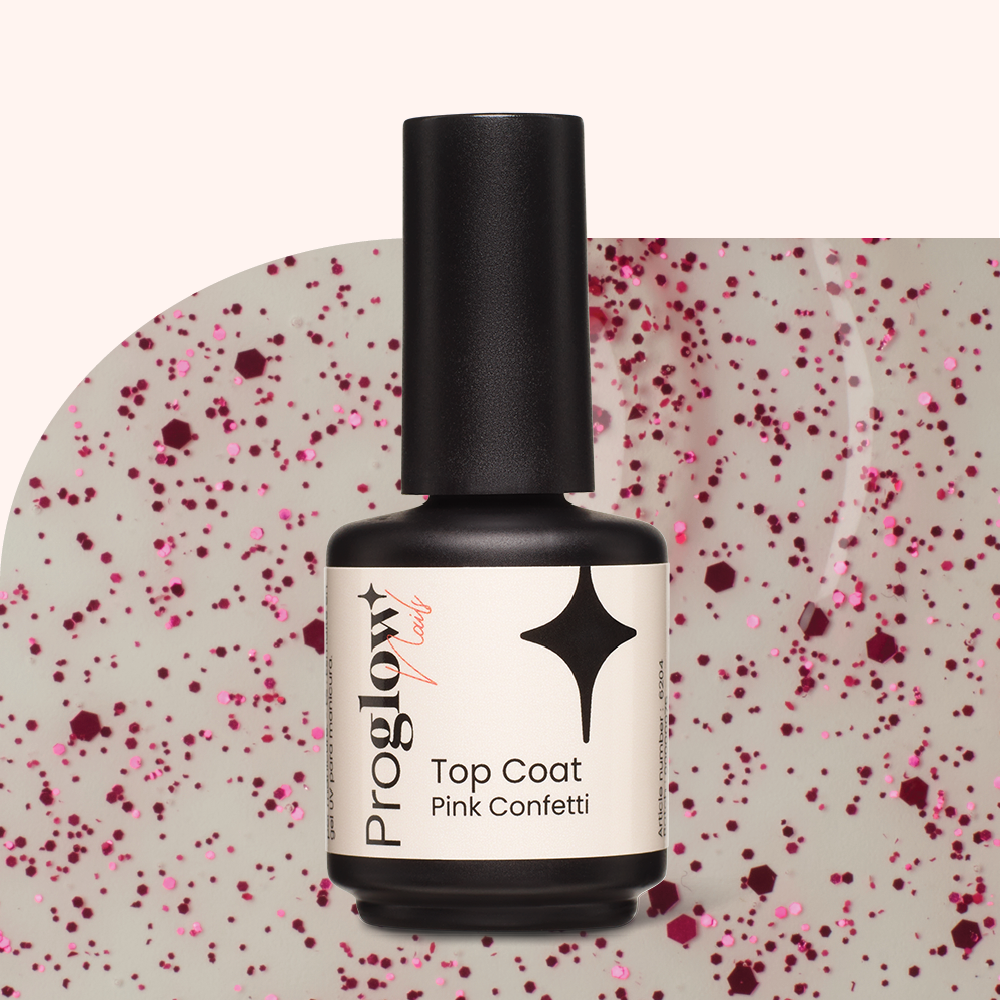Top Coat VSP Pink Confetti