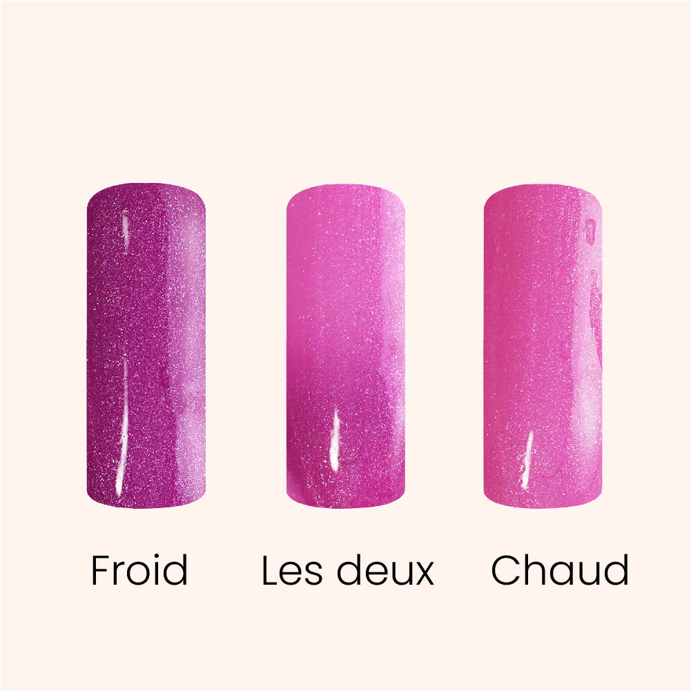 Gel Polish VSP Thermo Sparkling Pink