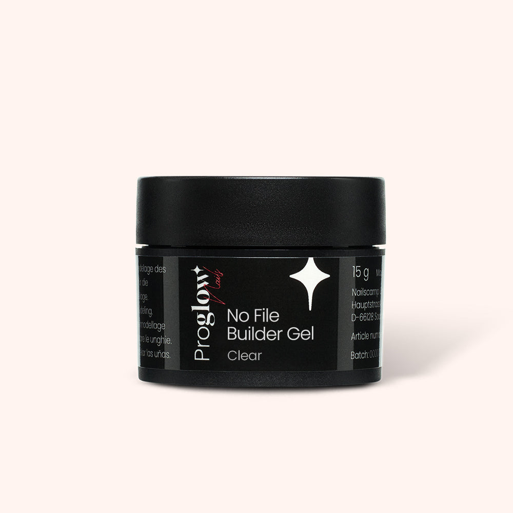 No File Builder Gel - sans Limage - Clear