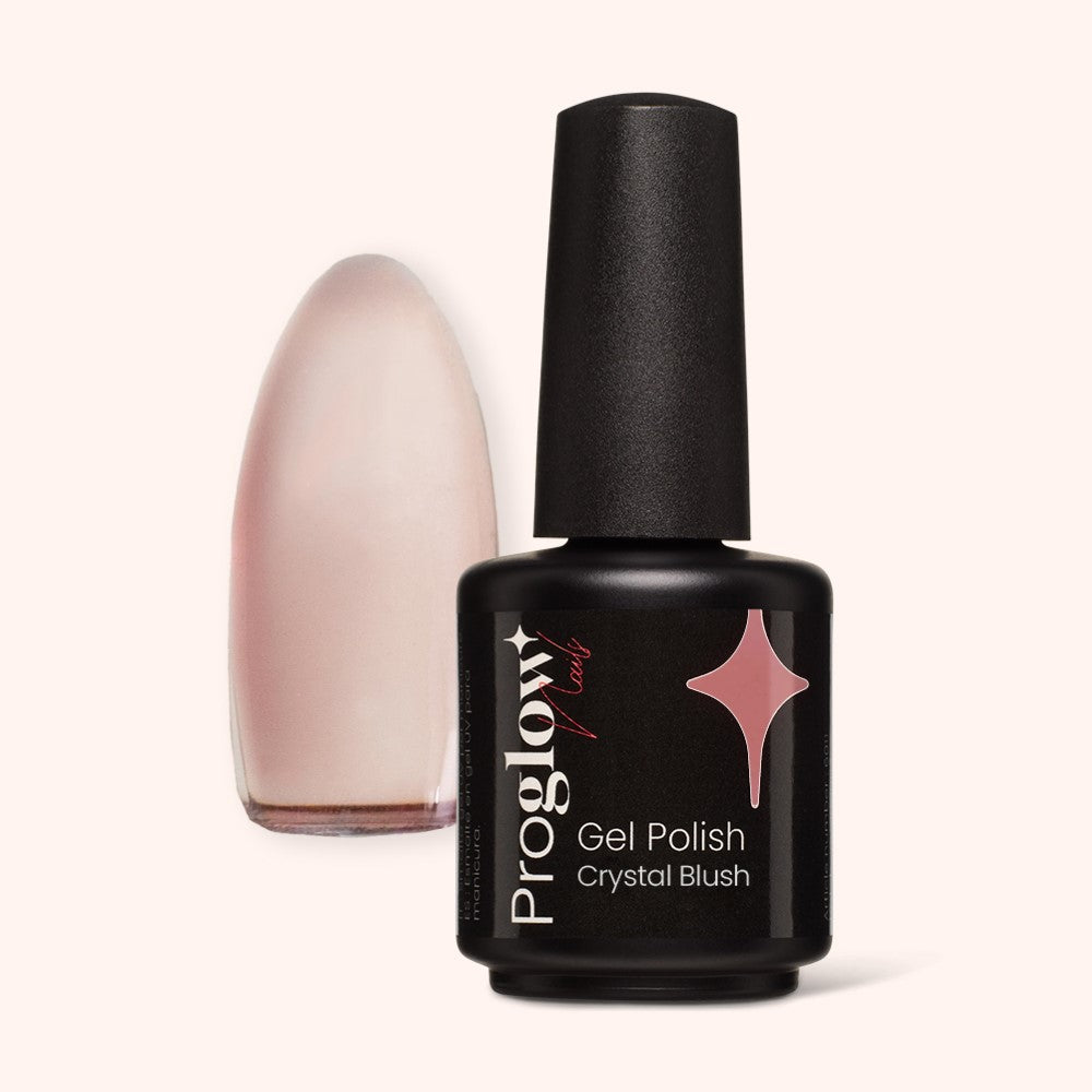 Gel Polish Crystal Blush rose
