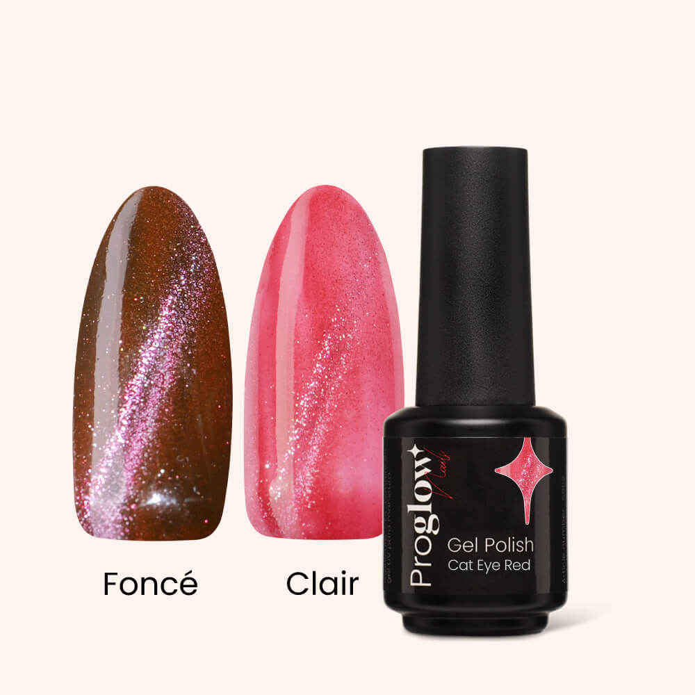 Gel Polish VSP Cat Eye Red