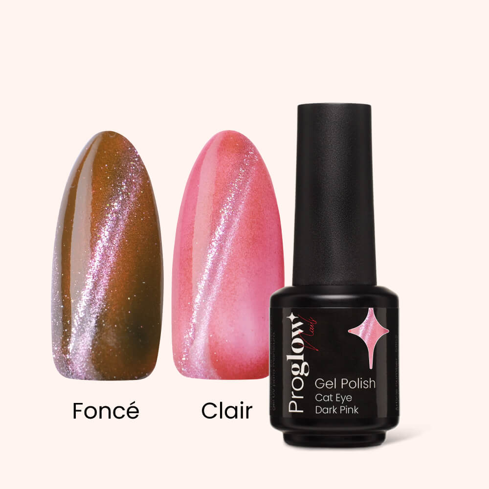 Gel Polish VSP Cat Eye Dark Pink