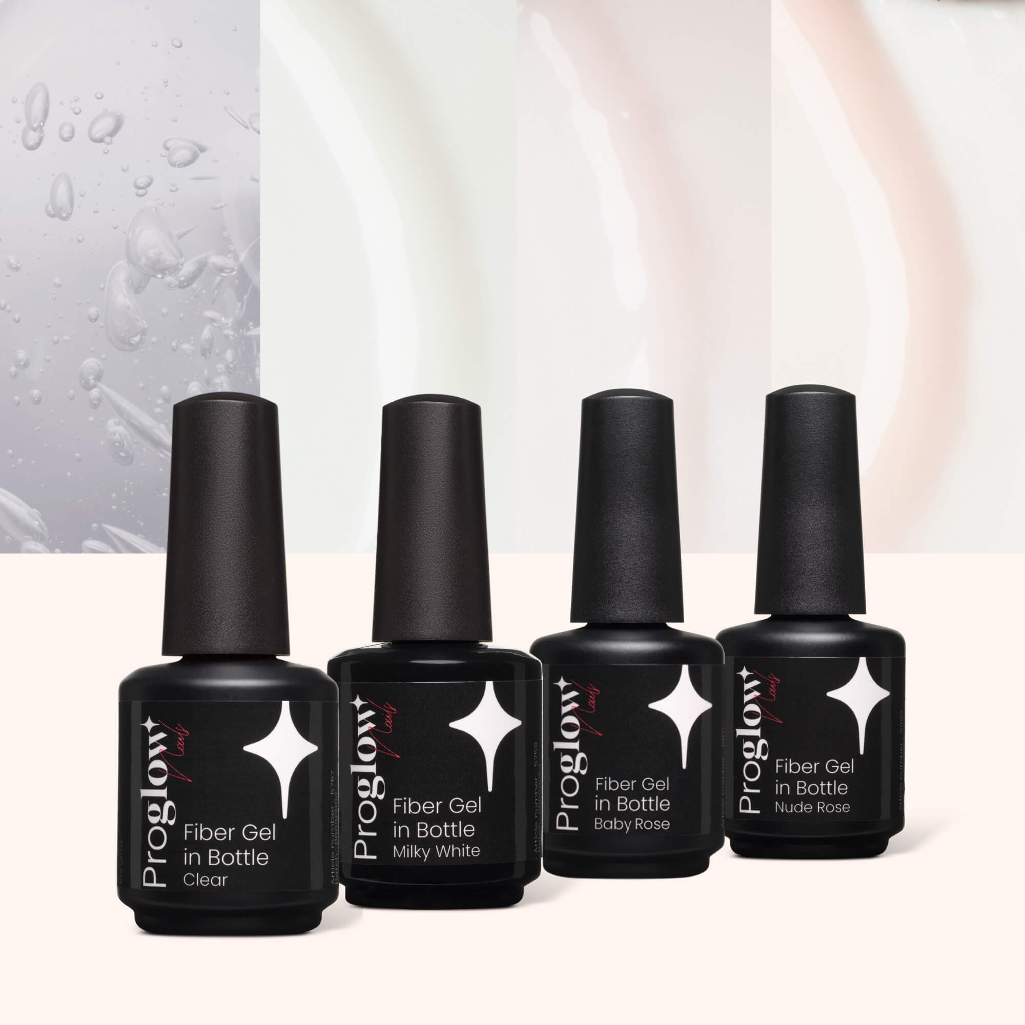 Coffret Fiber Gel in Bottle - 4 Teintes Essentielles