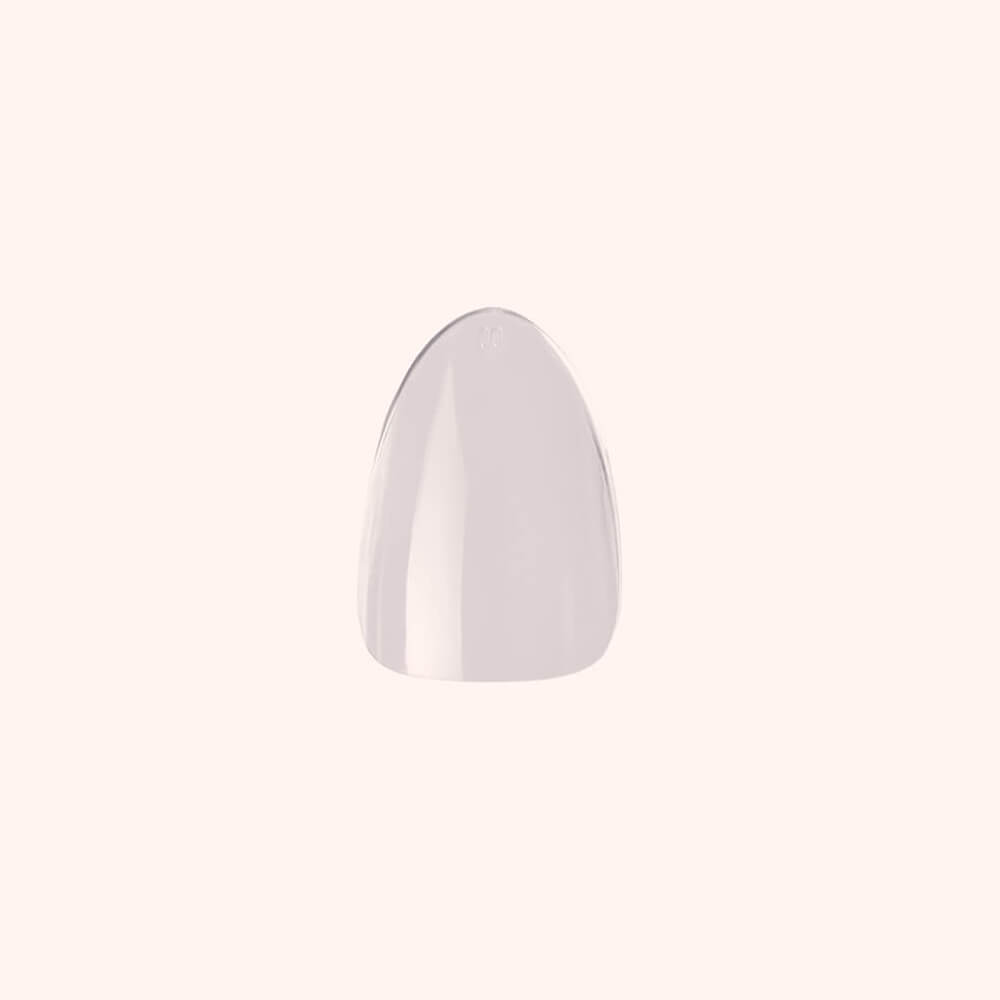 Soft Gel Nail Tips C-Curve Short Almond 600