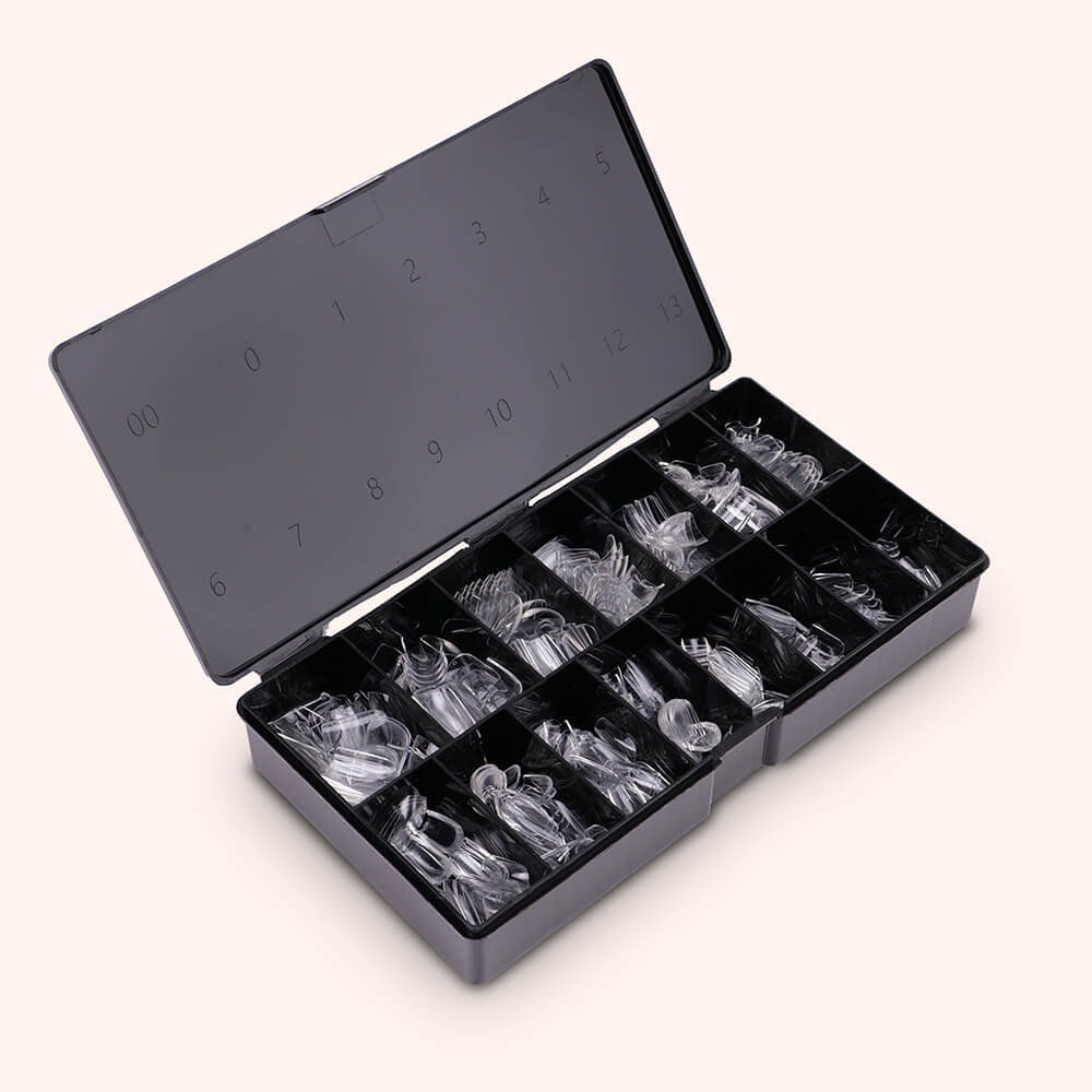 Soft Gel Nail Tips C-Curve Short Square 600