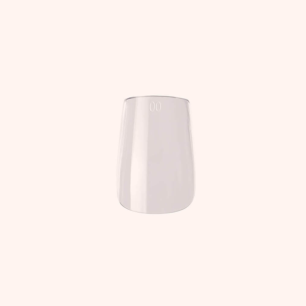 Soft Gel Nail Tips C-Curve Short Square 600