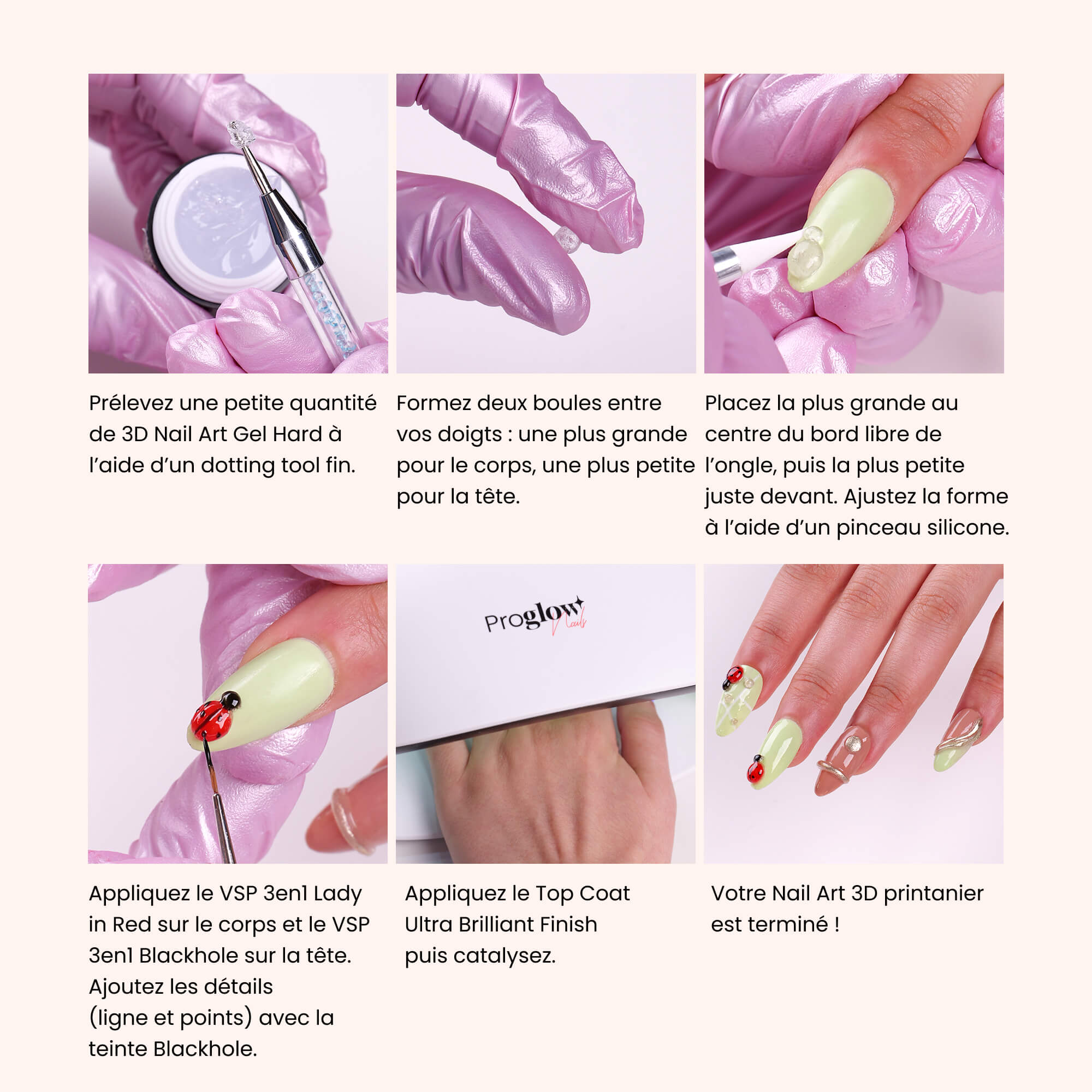 3D Nail Art Gel Hard