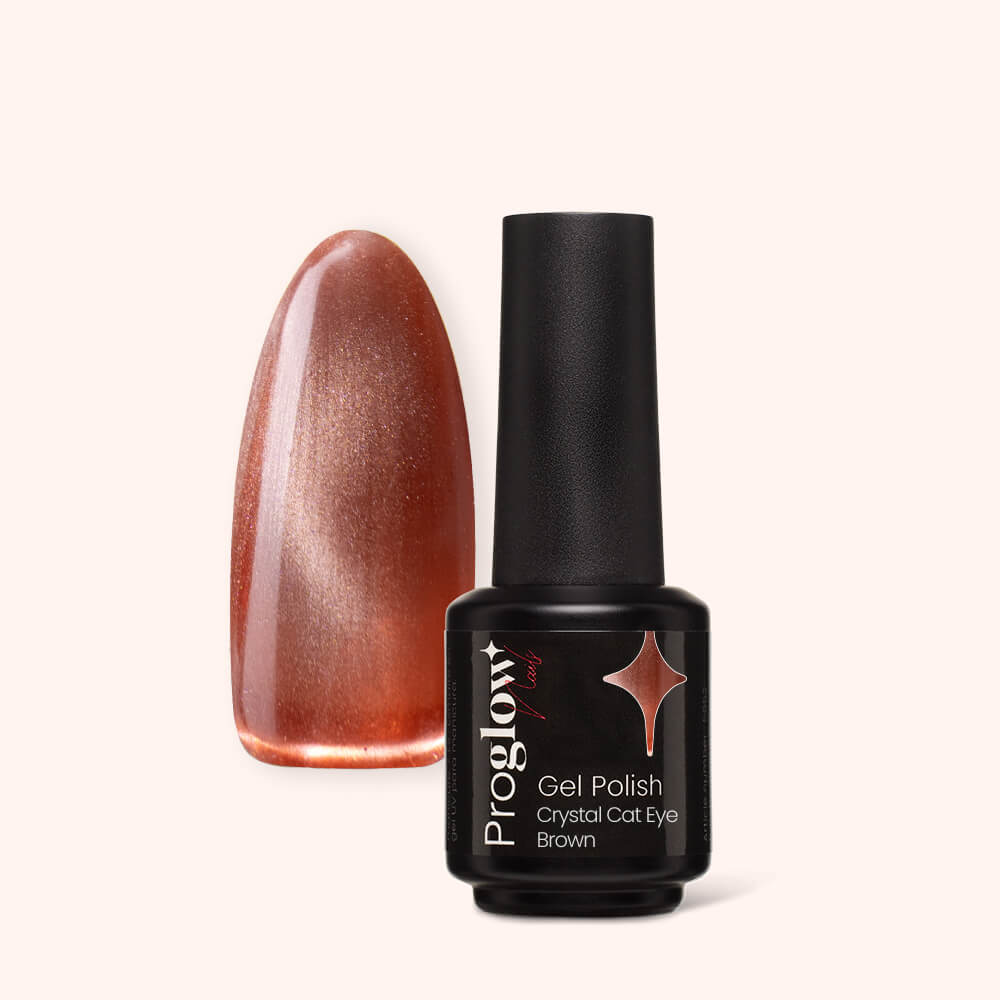 Gel Polish VSP Crystal Cat Eye Brown