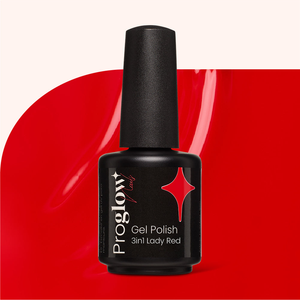 Gel Polish VSP 3-in-1 No Wipe Lady Red