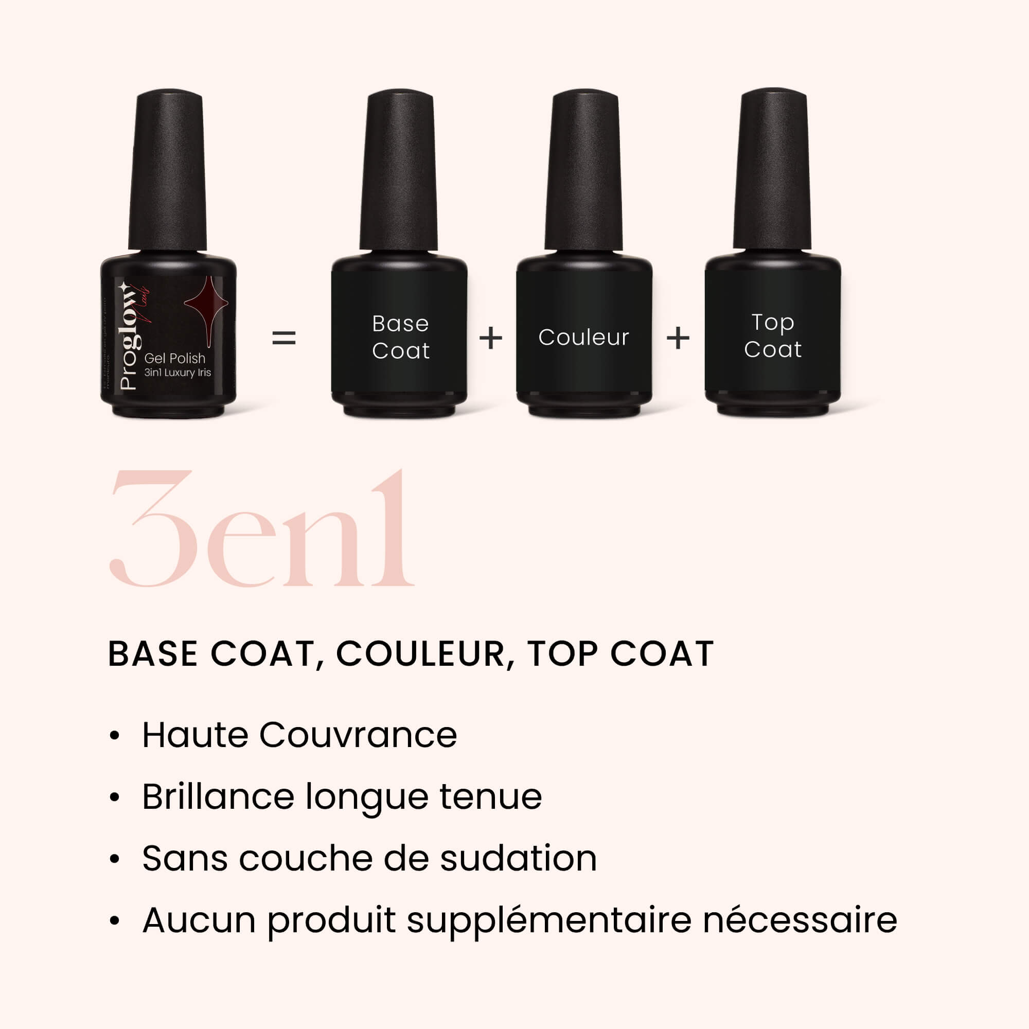 Gel Polish VSP 3in1 No Wipe Luxury Iris