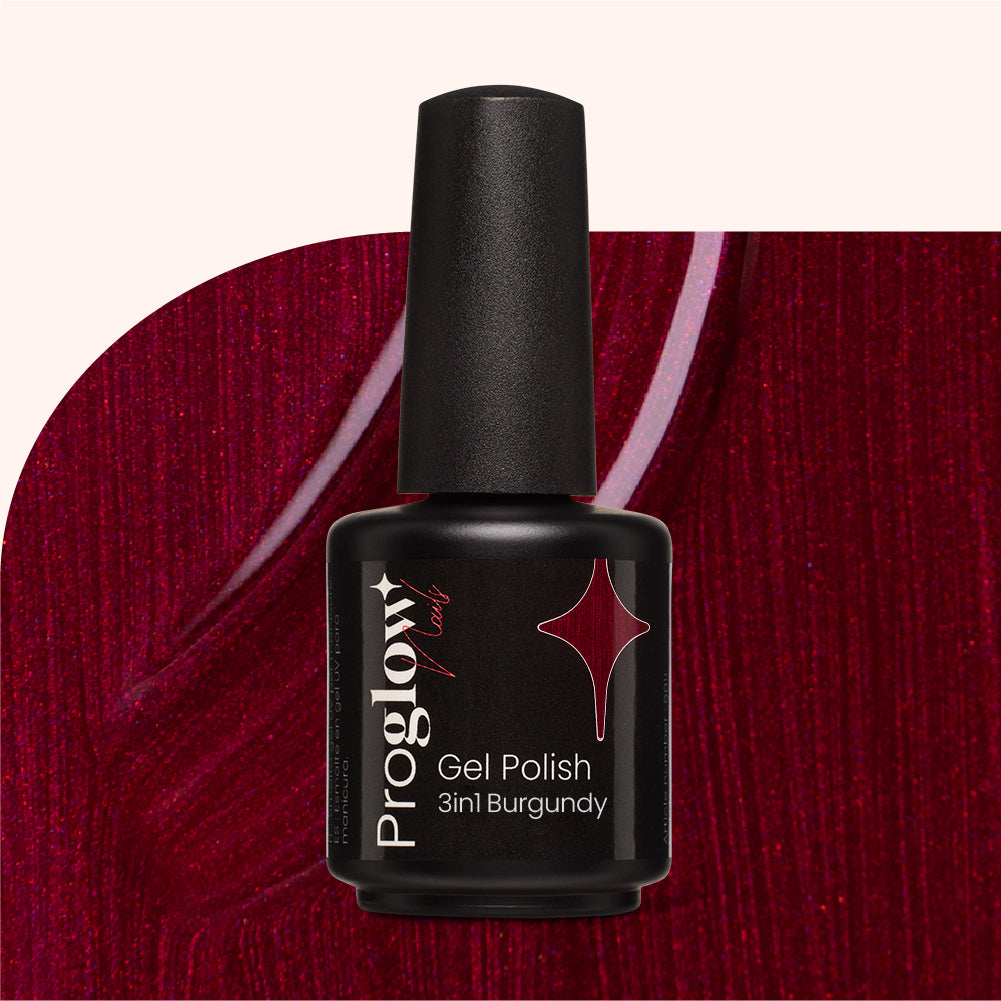 Gel Polish VSP 3-in-1 No Wipe Burgundy