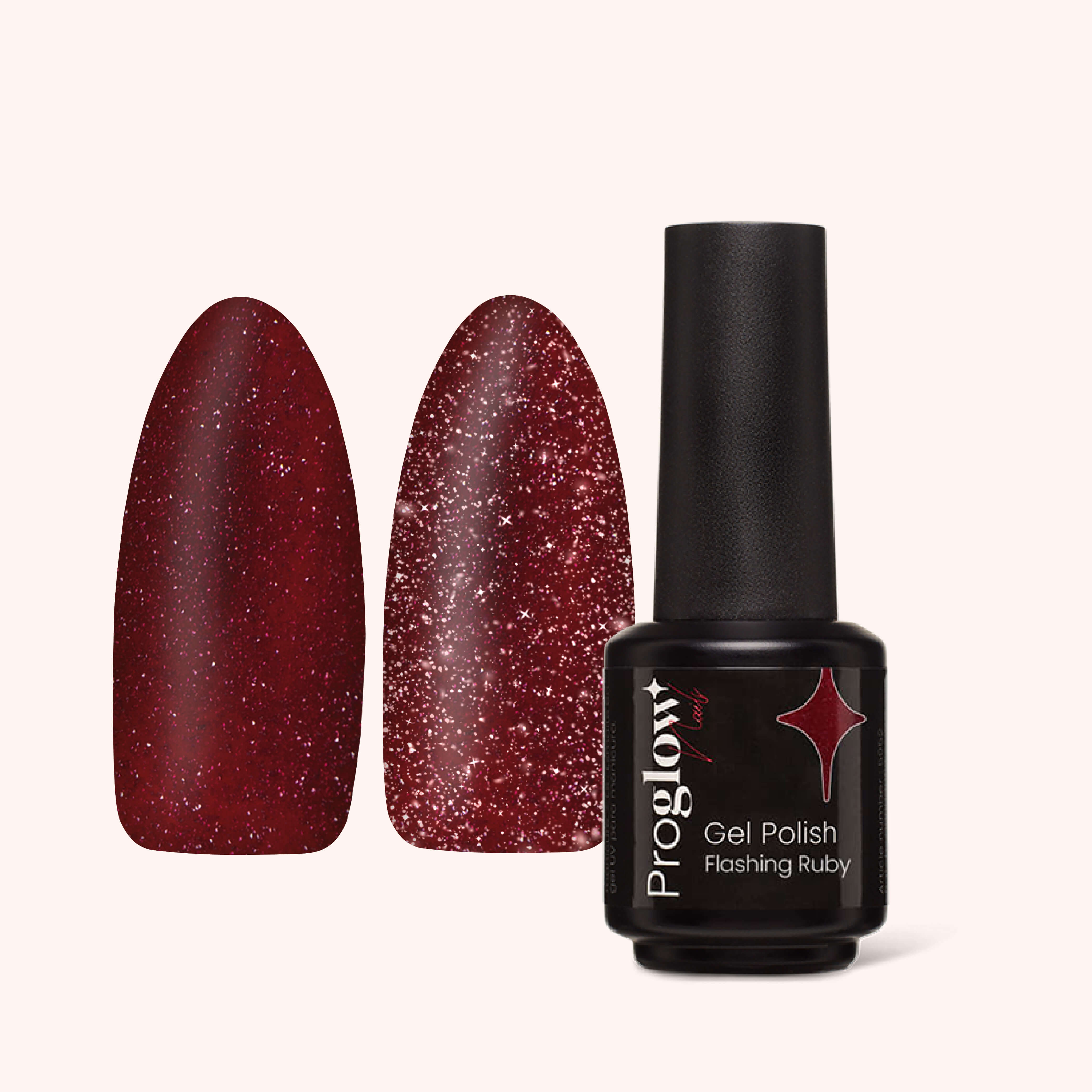 Gel Polish VSP Flashing Ruby