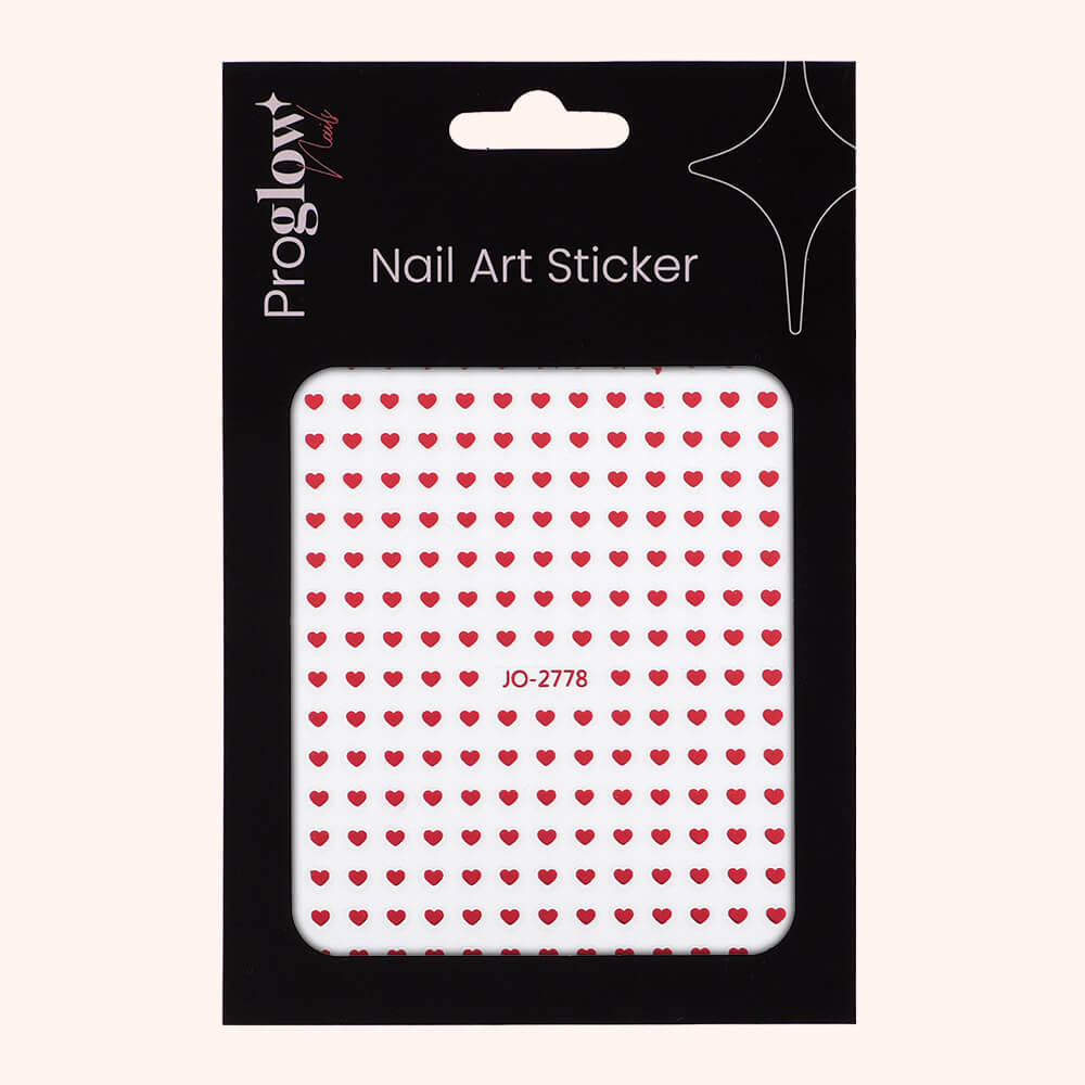 Nail Sticker Heartbeat