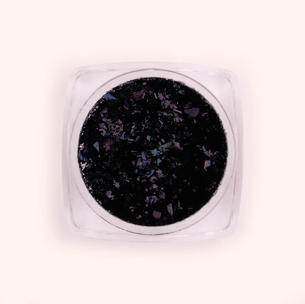 Nail Flakes Black