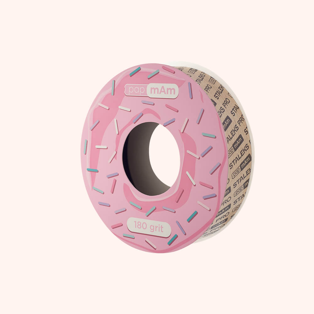 Staleks Refill for Disposable White Abrasive Tape 180 EXPERT - Limes Interchangeables