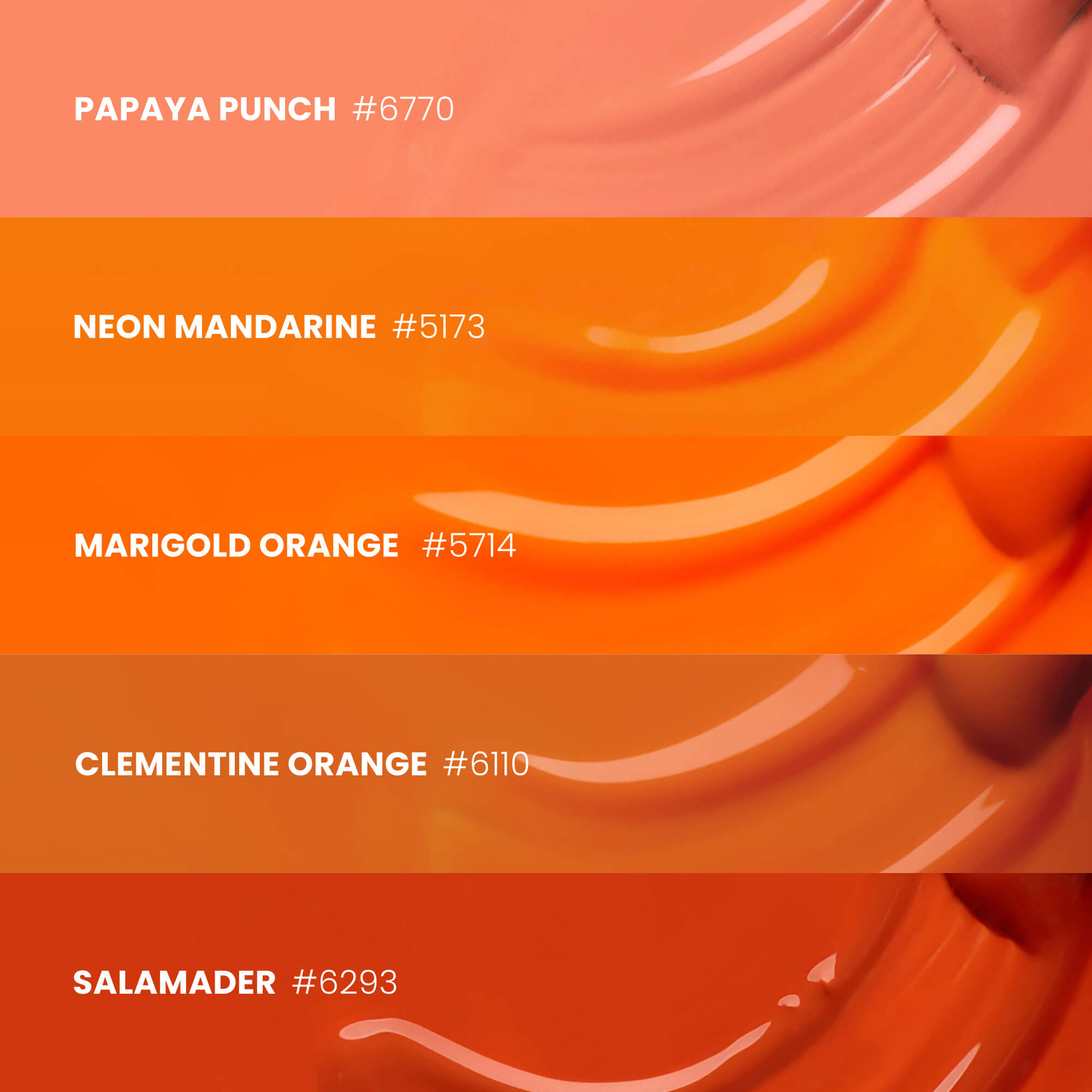 Gel Polish VSP Clementine Orange