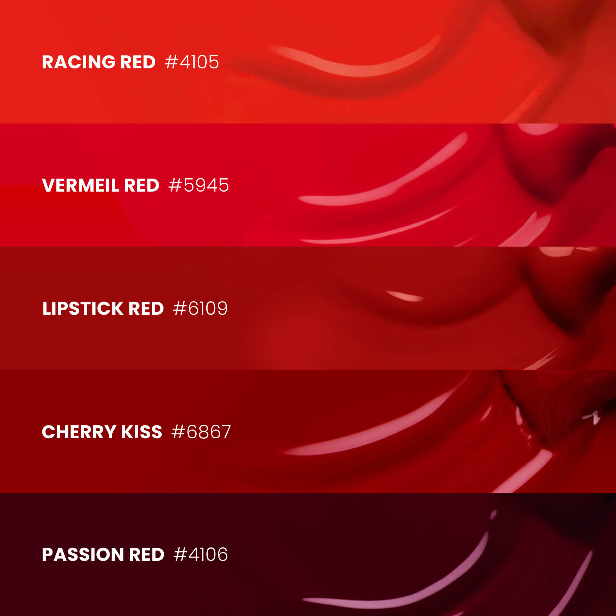 Gel Polish VSP Lipstick Red
