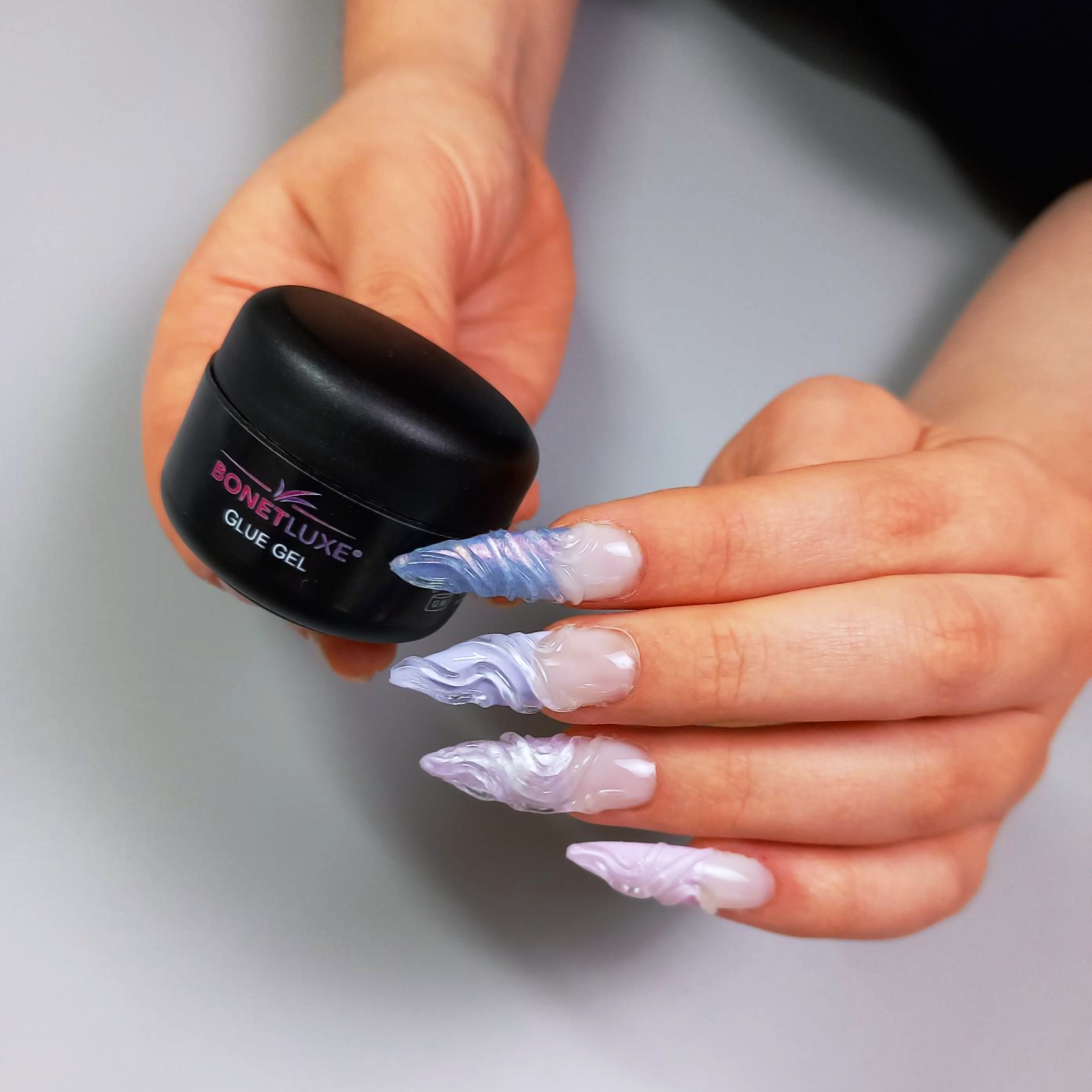 Glue Gel Nail Art Sculpture