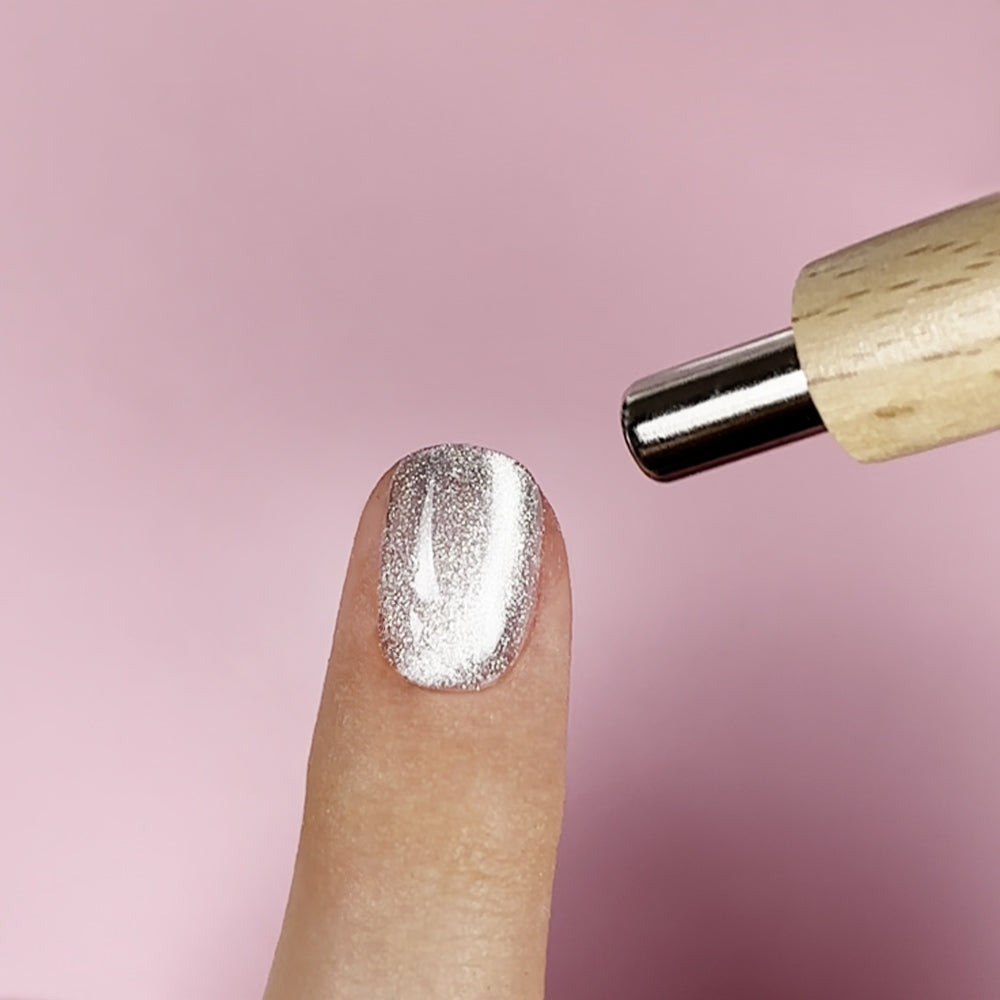 Double Aimant rond Cat Eye