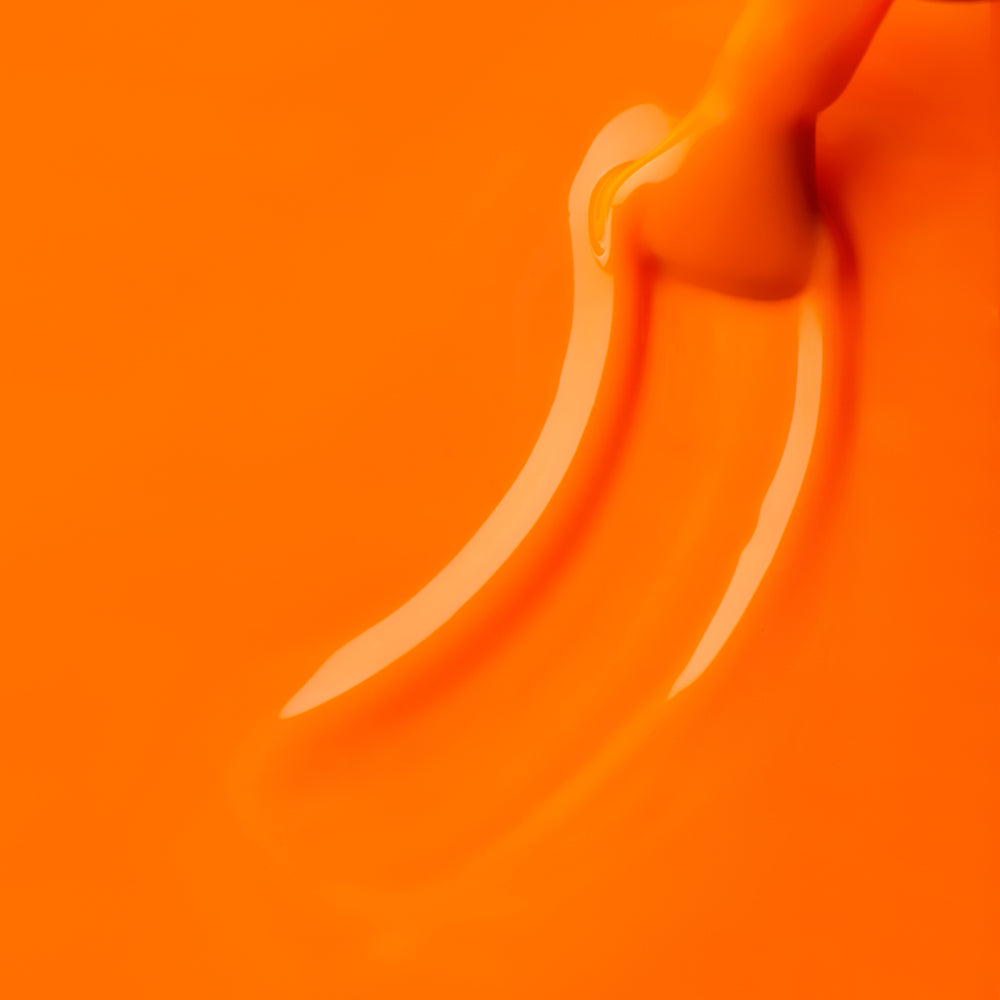 vernis de couleur orange tendance