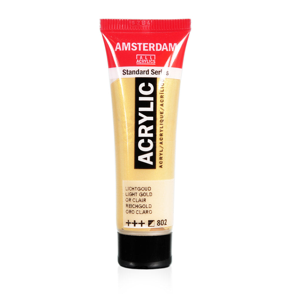 Couleur acrylique 20 ml dorée